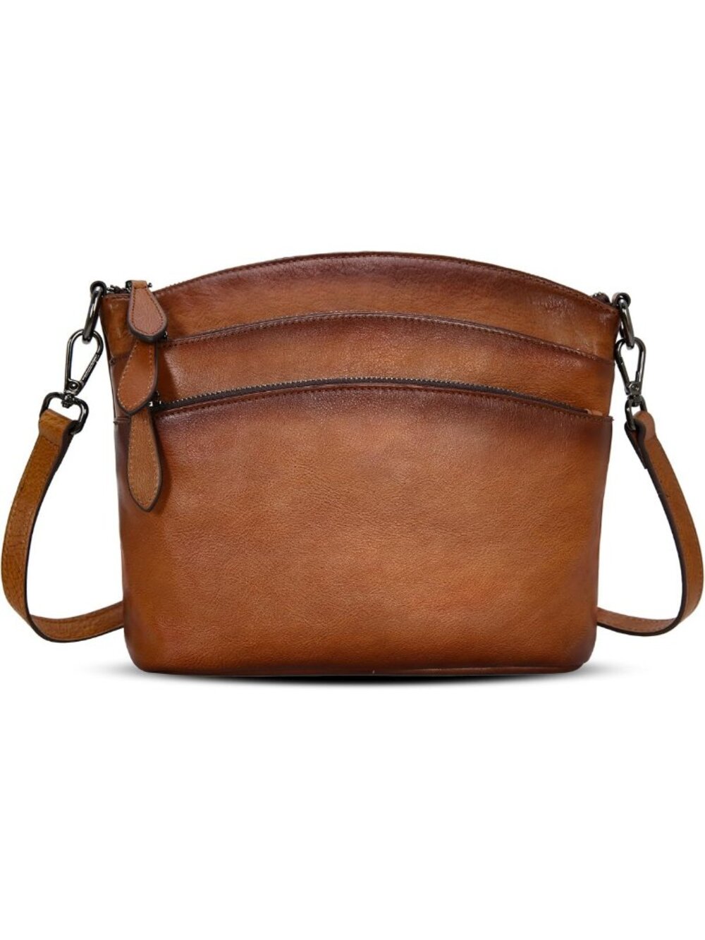 Vintage Leather Crossbody Bag for Women | Stylish Shoulder Handbag for Travel